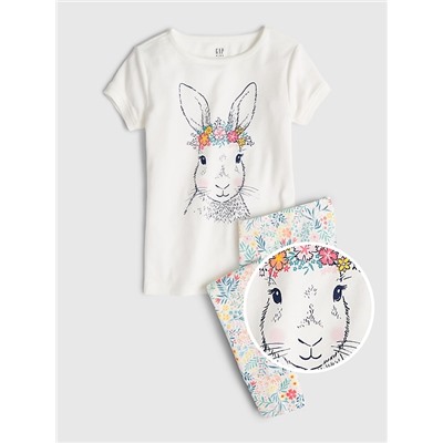 Kids Bunny PJ Set