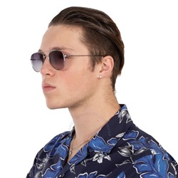 Calvin Klein  Grey Gradient Pilot Unisex Sunglasses Item No. CK20120S 045 55