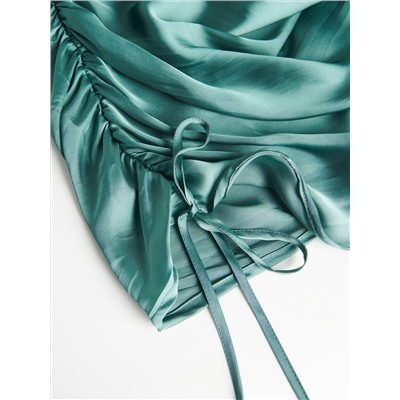 Jumpsuit aus Satin