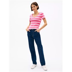 V-Neck Stripe Favorite T-Shirt