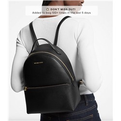 MICHAEL KORS OUTLET Sheila Medium Faux Saffiano Leather Backpack