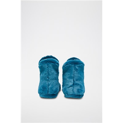 Zapatillas de casa altas Maggie Azul pato