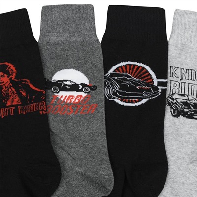 Knight Rider Herren Socken 4 Paar 93891387