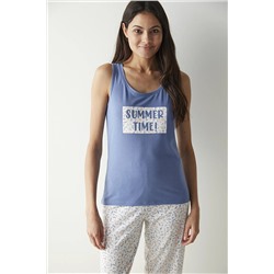 Penti Summer Time Kapri Pijama Takımı PNM1NR7D23IY-MIX