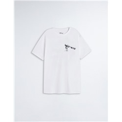 Disney' T-shirt, Men, White