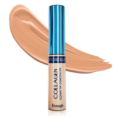 ENOUGH Collagen cover tip concealer #03 Консилер с коллагеном 5г