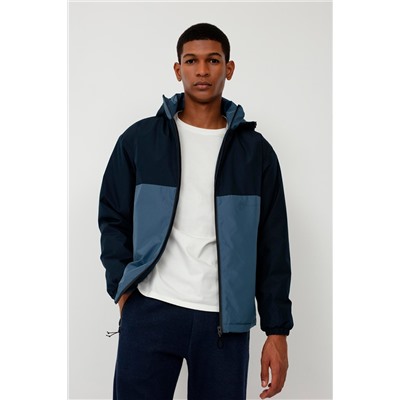 Chaqueta con capucha Azul noche
