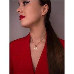 Подвеска двойная (на разлом) из золочёного серебра 925 пробы ПКЗ-03