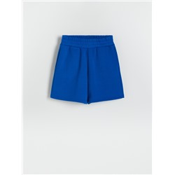 Shorts aus Sweatjersey