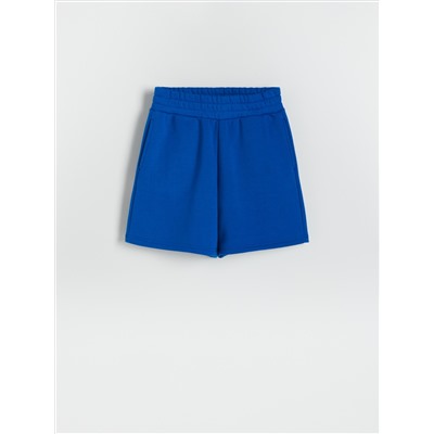 Shorts aus Sweatjersey