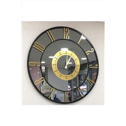 harika crown Gerçek Aynalı Dekoratif Duvar Saati (40 CM) bhdbjdbd