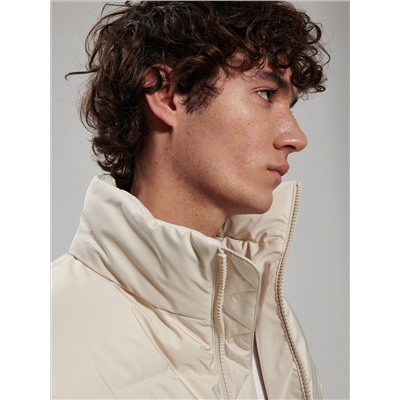 Steppjacke mit Stehkragen