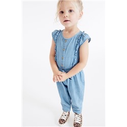 Denim Frill Jumpsuit (3mths-10yrs)