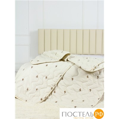 Артикул: 222 Одеяло Medium Soft "Комфорт" Camel Wool (верблюжья шерсть) 2 спальное (172х205)