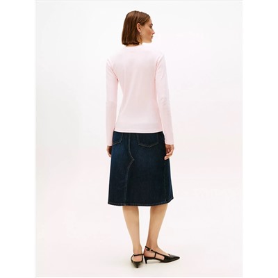 Long-Sleeve Crewneck Favorite T-Shirt