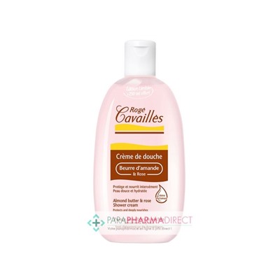Rogé Cavailles Crème de Douche Beurre d'Amande et Rose 750ml