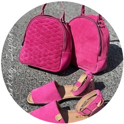 КОМБО AB.Zapatos · 966 · Fuxia-Rosa+AB.Z · Pelle · mochila 421 (650) Fuxia АКЦИЯ &##x1f4a5;