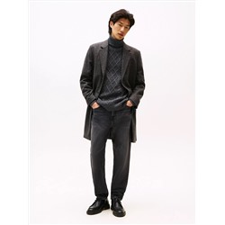 Tapered Relaxed Black Wash Jean