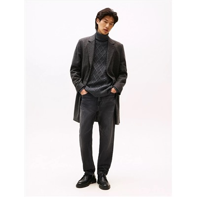 Tapered Relaxed Black Wash Jean