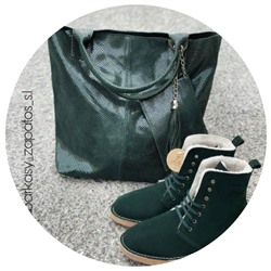AB.Z. 27001/2 BOSCO — С ДВОЙНЫМИ ШНУРКАМИ+PELLE — Shopper Serpiente