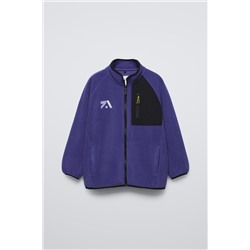 SPORTY FLEECE SWEATSHIRT
