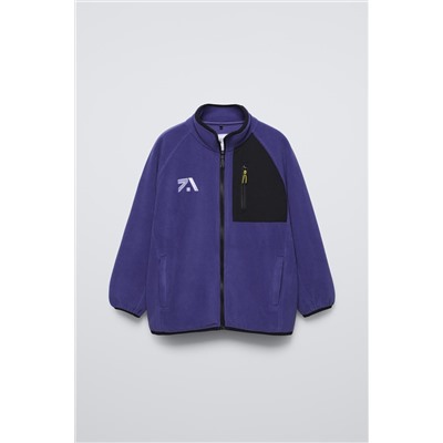 SPORTY FLEECE SWEATSHIRT
