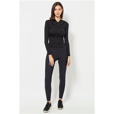 Leggings cintura alta - Negro