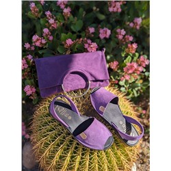 Ab.Zapatos • 3106-8 • lavanda+Сумка - трансформер PELLE- SHOPPER ASA (440) violeta