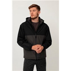 Chaqueta con capucha Negro