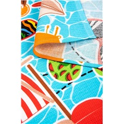 Полотенце пляжное вафельное 80x150 Happy Fox Home