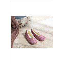 English Home Modern Plaid Kadın Ev Babeti 36 Gül Kurusu 10037069