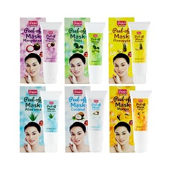 Маски-пленки с различными фруктовыми экстрактами 120 ml/BANNA Peel of mask 120 ml/