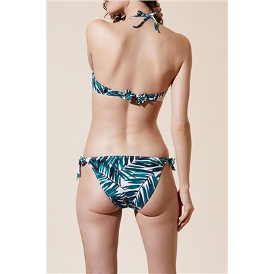 Braguita de biquini Blue bay Azul y blanco