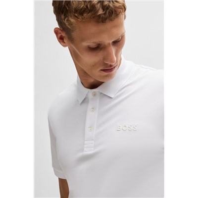 Regular-fit polo shirt with logo detail