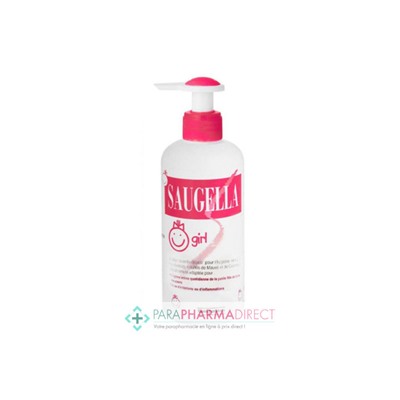 Saugella Girl Emulsion Lavante Douce pour Jeune Fille 200ml