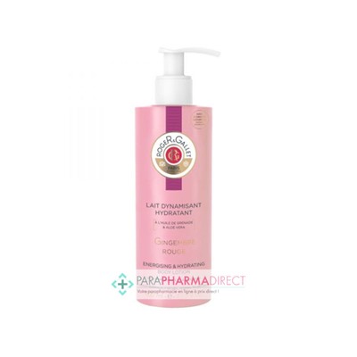 Roger & Gallet Gingembre Rouge Lait Dynamisant Hydratant Corps 400 ml