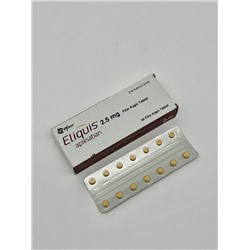 Eliquis 2.5 mg apiksaban