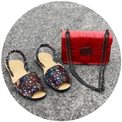 AB.Zapatos · 320-95 · azul+AB.Z · Pelle · 22-36 (490) rojo