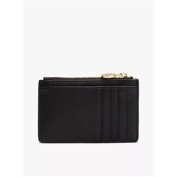 Monogram Zip Card Holder with Key Leash