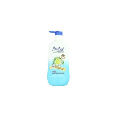 Шампунь для жирных волос с каффир лаймом Feather 480 мл / Feather Nature Clean & Care Clear & Fresh Shampoo 480 ml
