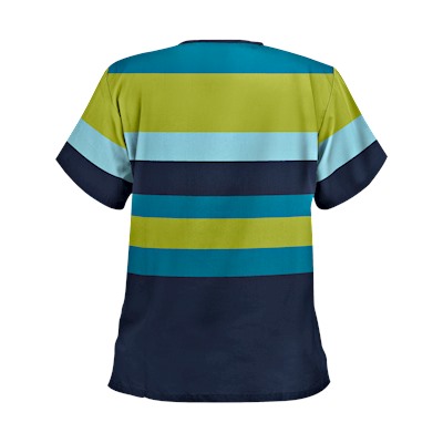 UA Bold And Beautiful Navy Scrub Top