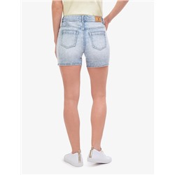 HIGH RISE VINTAGE YOKE DENIM SHORTS