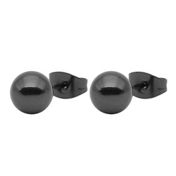 Edelstahl-Kugel-Ohrstecker