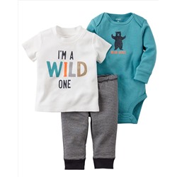 3-Piece Babysoft Bodysuit & Pant Set