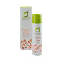 Гигиеническая помада с кокосовым маслом и ароматом апельсина Tropicana 4.5 гр / Tropicana lipstick orange 4.5 g