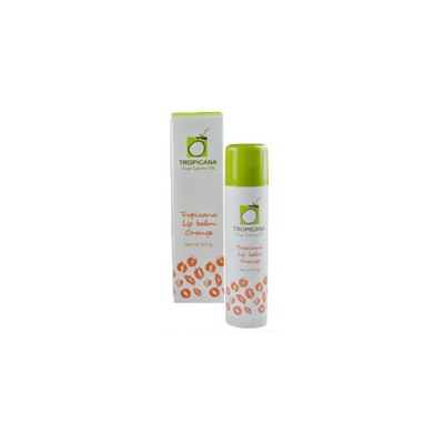 Гигиеническая помада с кокосовым маслом и ароматом апельсина Tropicana 4.5 гр / Tropicana lipstick orange 4.5 g