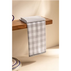 Carree 2'li Kopanakili Kurulama Bezi - Beyaz/Gri