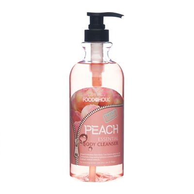 FOODAHOLIC ESSENTIAL BODY CLEANSER #PEACH Гель для душа с экстрактом персика 750мл