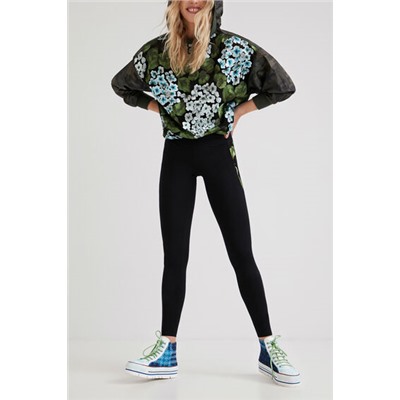 Leggings transparencias laterales