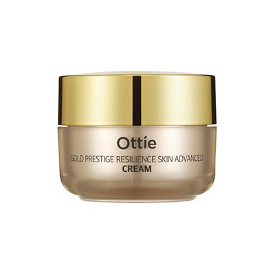 Gold Prestige Resilience Skin Advanced Cream, Питательный крем для упругости кожи с частичками золота